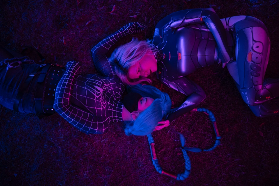 powderful_jinx as SpiderJinx and Friend